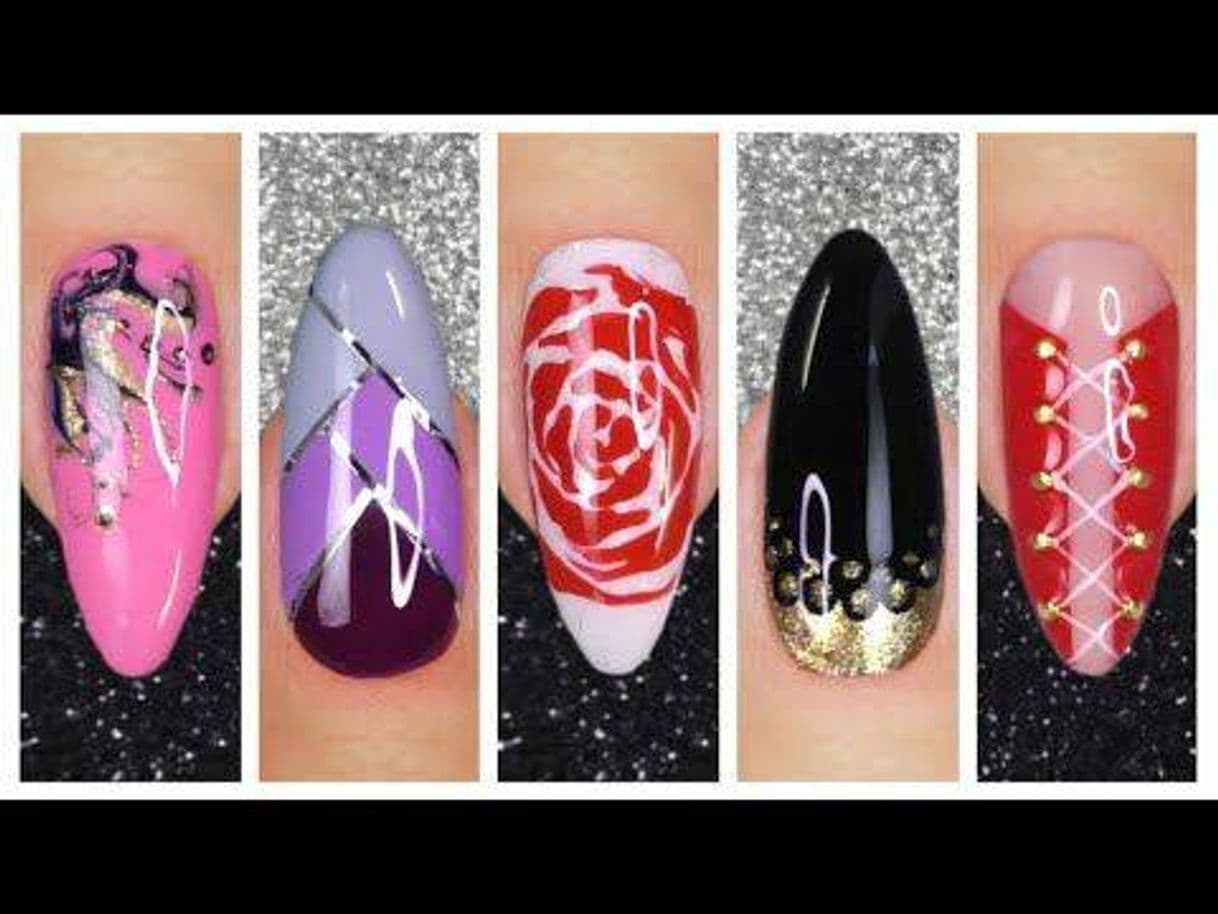 Moda Nail Art Designs 2020 | Nail Art for Beginners - YouTube