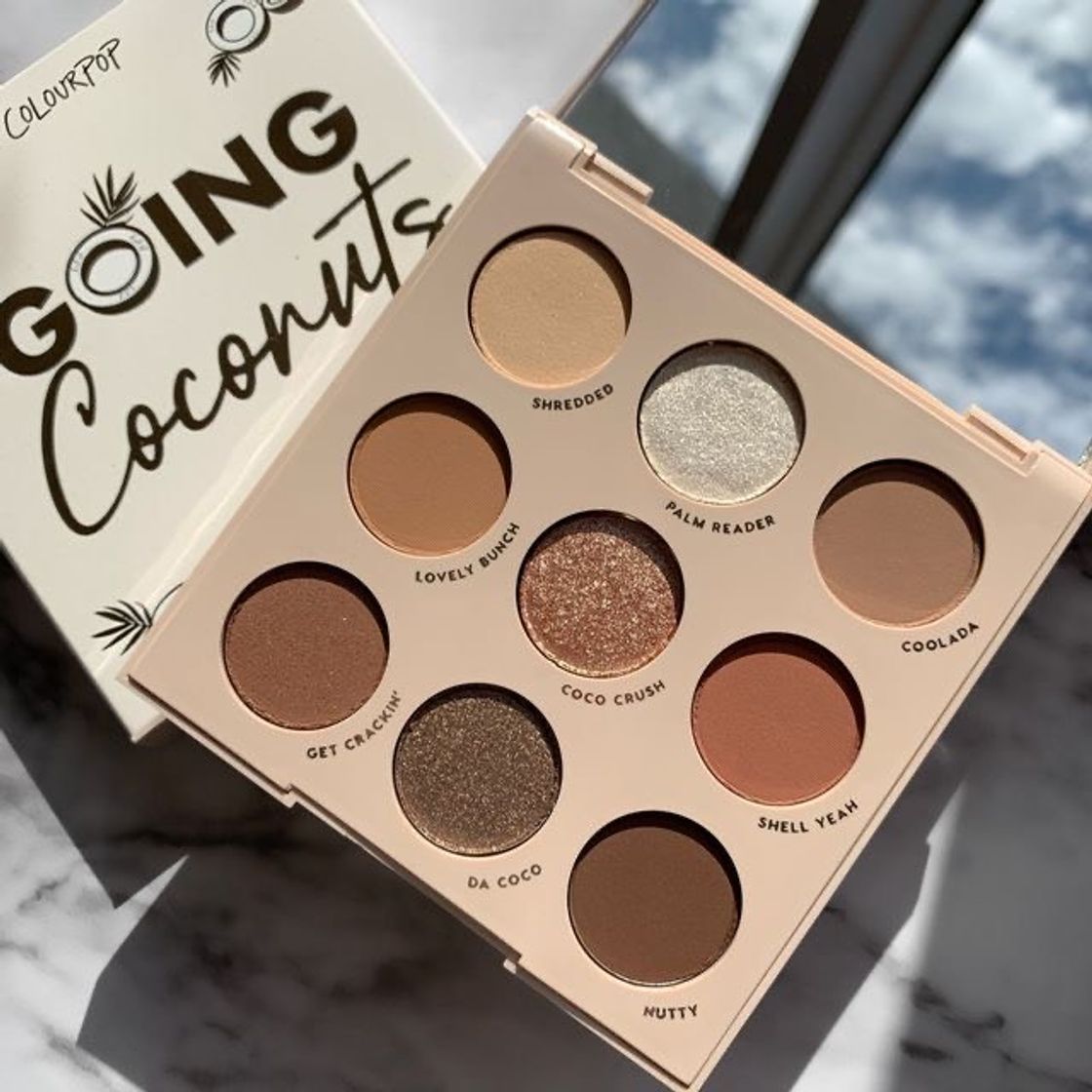 Product Going Coconuts Bronzed Eyeshadow Palette