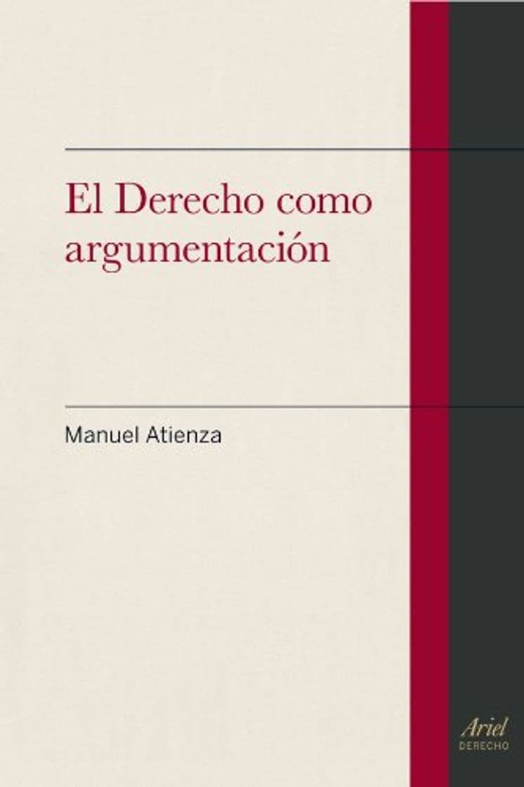 Book El derecho como argumentación