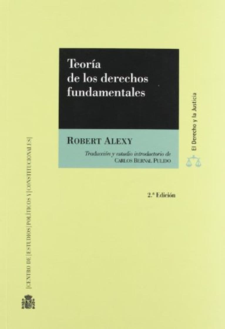 Libro Teoría de los derechos fundamentales