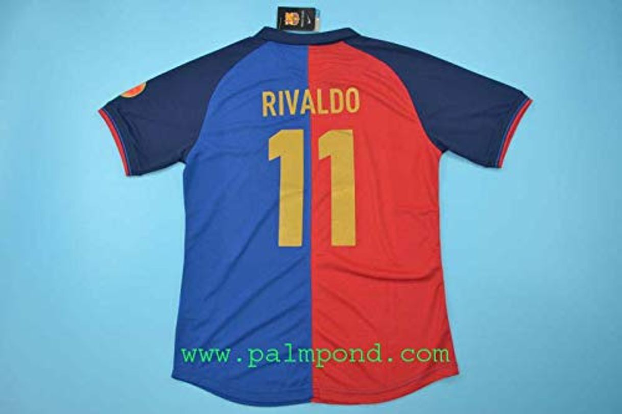 Fashion ZA RIVALDO#11 Home Retro Soccer Jersey 1999-2000