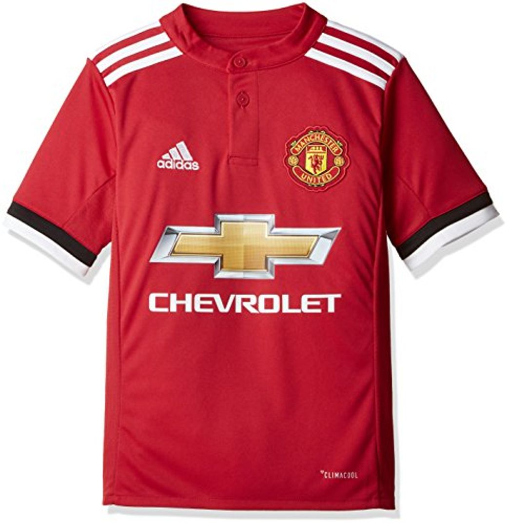 Fashion adidas MUFC H JSY Y Camiseta 1ª Equipación Manchester United 2017-2018, niños,