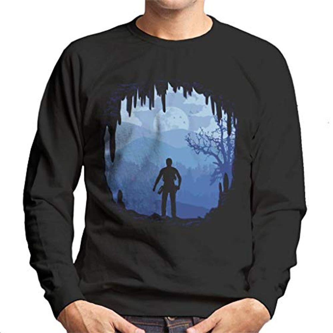 Moda Cloud City 7 Hideout Uncharted 4 Men's Sweatshirt