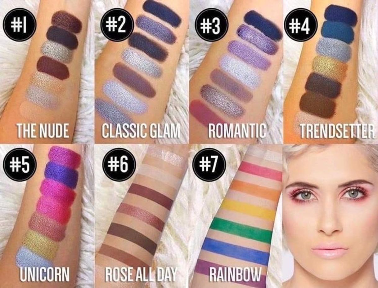 Product Paletas de sombras addiction 