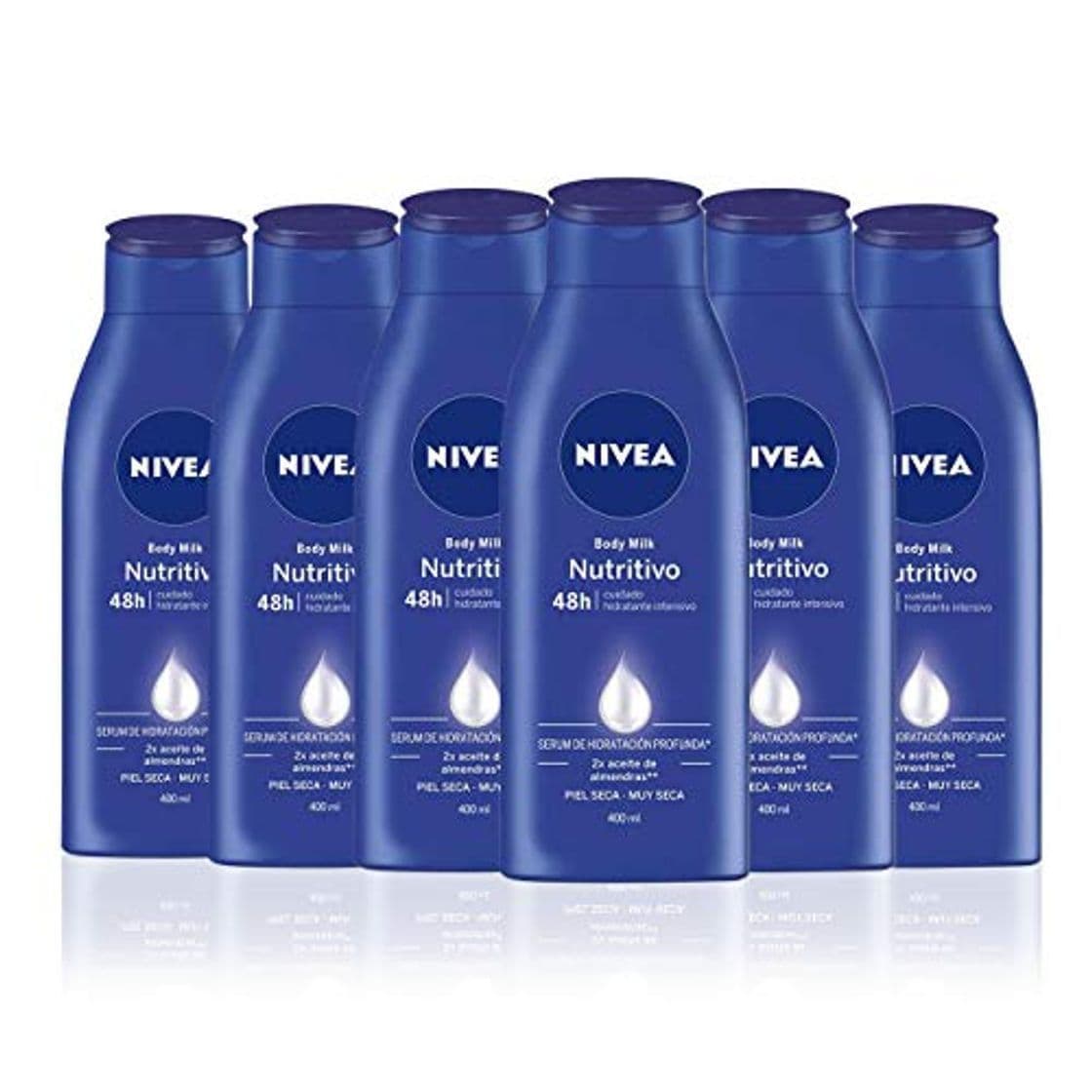 Beauty NIVEA Body Milk Nutritivo en pack de 6