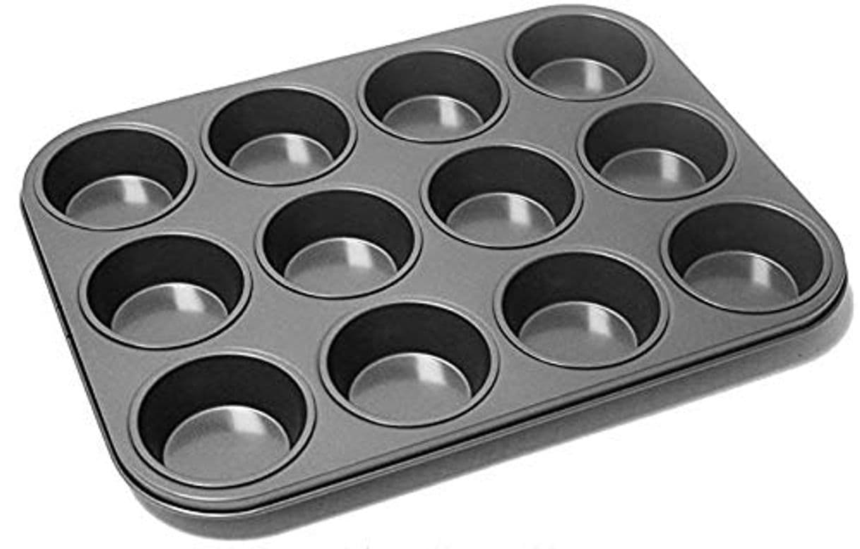 Product EUROXANTY® Moldes de Horno para 12 Magdalenas y Muffins