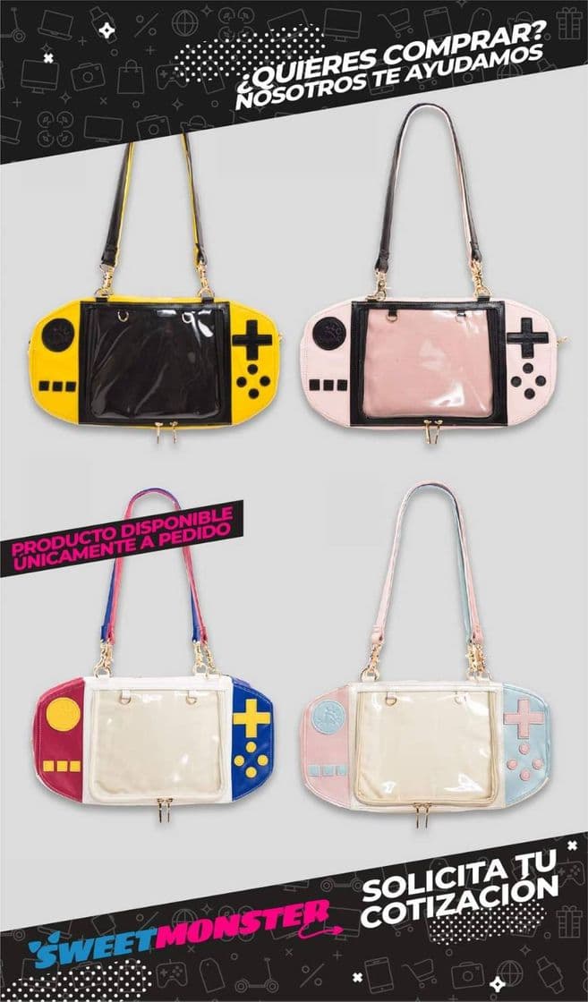 Producto Bolsos Switch Kawaii