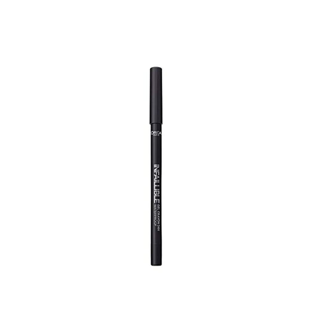 Belleza L'Oreal Paris Infalible Gel Crayon 24H Lapiz de Ojos Gel Waterproof 01