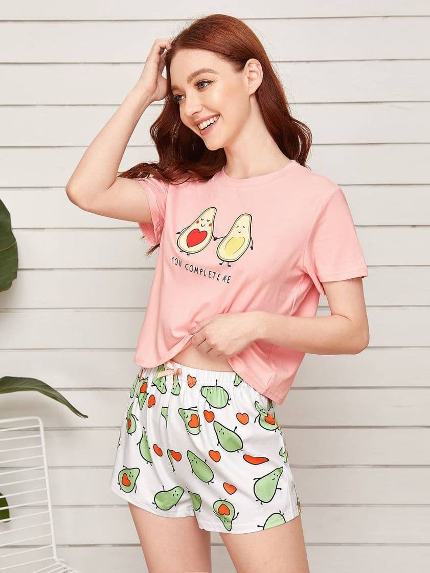 Fashion Pijama Aguacate