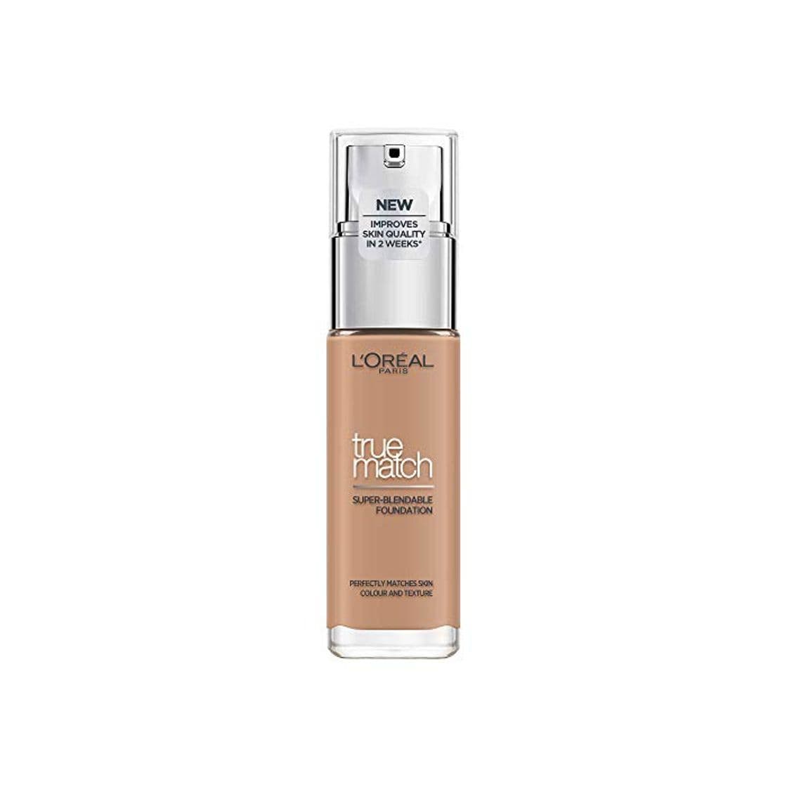 Beauty Maquillaje de L'Oréal Paris Perfect Match, D5 / W5 Golden Sand, 1er