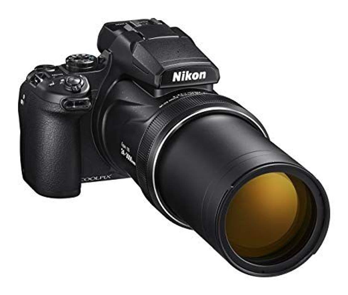 Place Nikon COOLPIX P1000 °Cámara Bridge, Zoom Óptico de 125 X, Video 4 K/UHD, Bluetooth, WiFi,