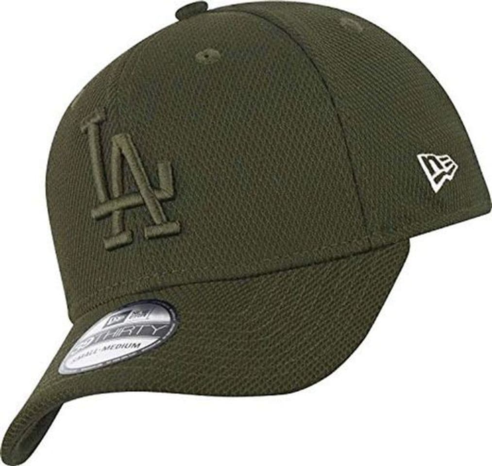 Fashion New Era Los Angeles Dodgers 39thirty Stretch Cap Diamond Era Tonal Olive