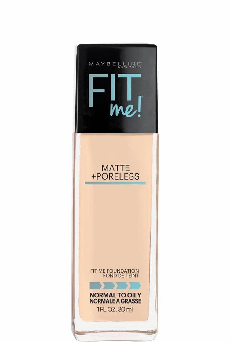 Belleza Maybelline Fit Me Matte Base de maquillaje, Tono