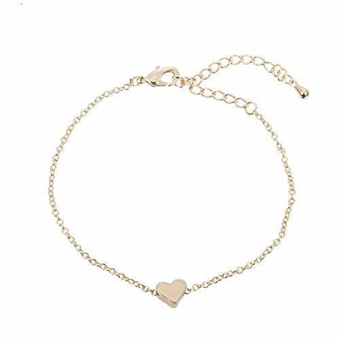 Producto VHMKLOi Pulsera Duplo Coração Charme Pulseira de Ouro para As Mulheres Jóias