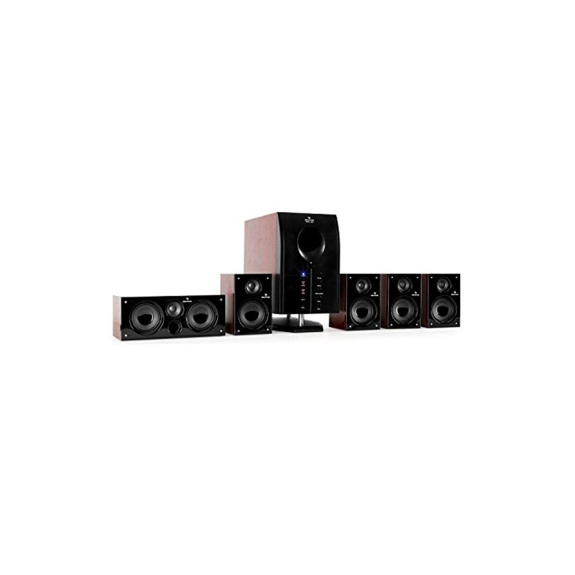 Product auna Areal 525 WD Sistema Sonido Envolvente 5.1 - Home Cinema Surround