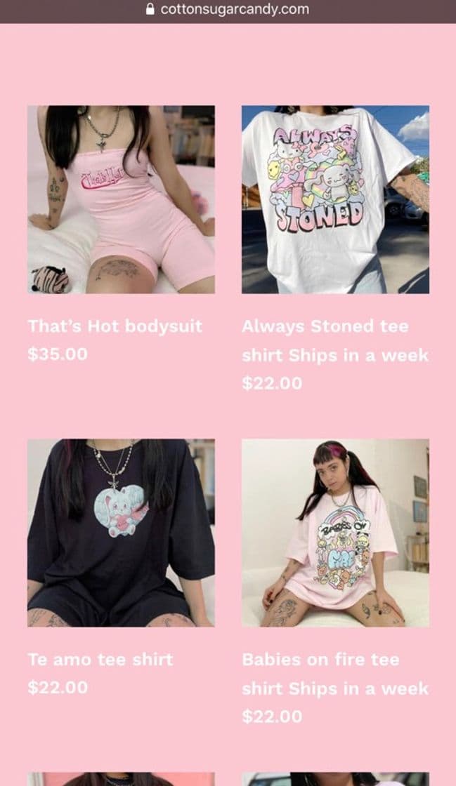 Fashion Cotton Candy Apparel