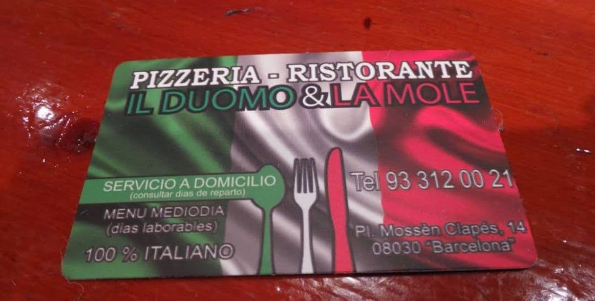 Restaurantes PIZZERIA Il Duomo & la Mole