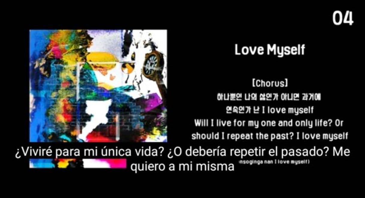 Canción Love Myself, Jihyun Seo