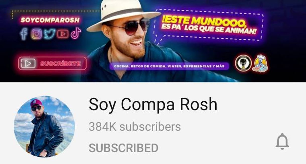 Fashion Compa Rosh - Youtuber