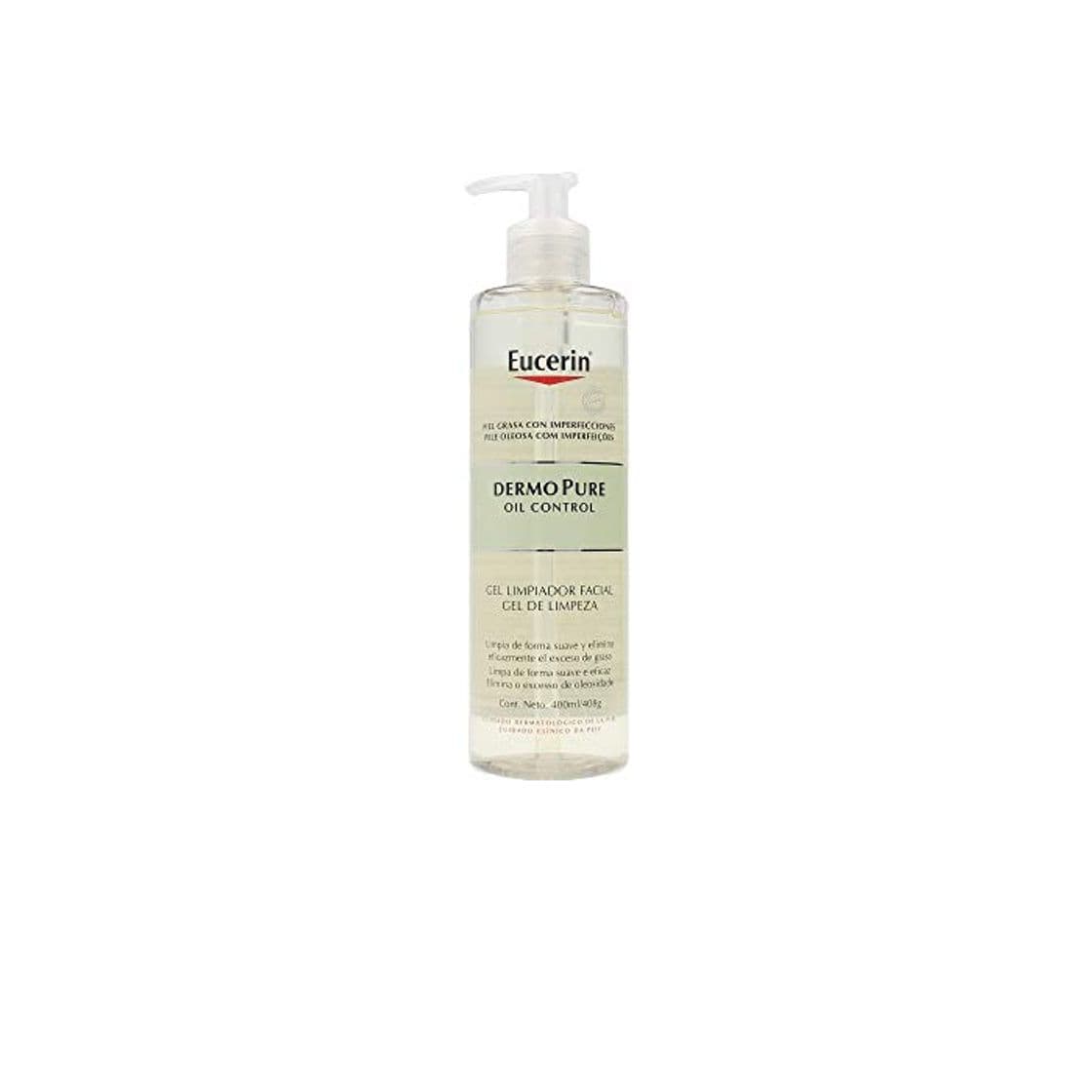 Belleza Eucerin Dermo Pure Oil Control Gel Limpiador Facial Piel Grasa