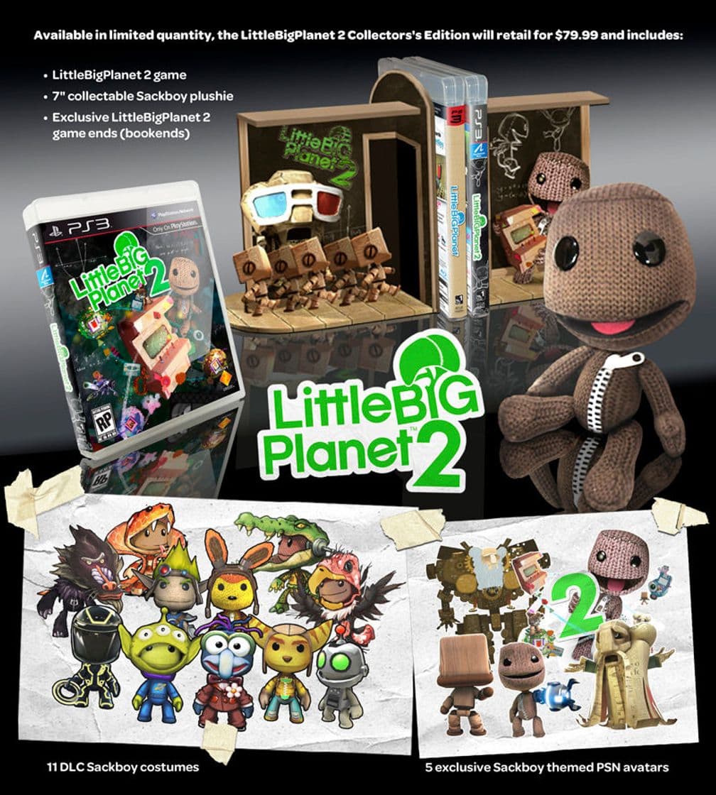 Videojuegos Little Big Planet 2: Collectors Edition