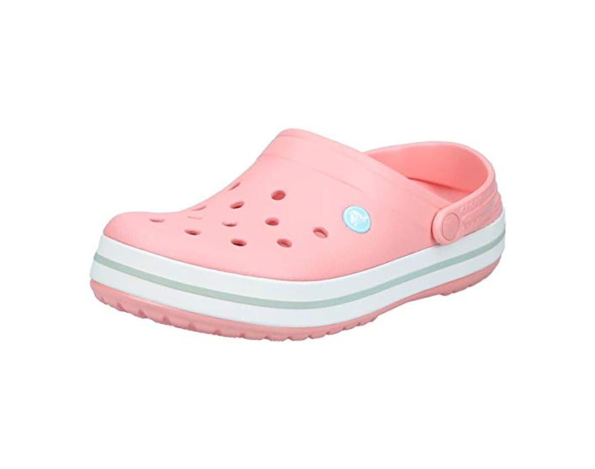 Fashion Crocs Crocband U, Zuecos Unisex Adulto, Rosa