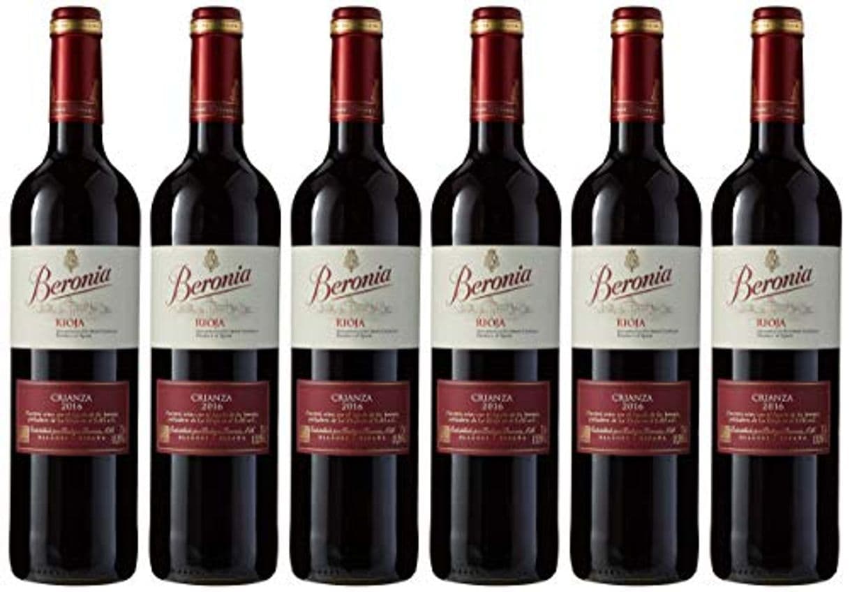 Product Beronia Crianza Vino D.O.Ca. Rioja - 6 Botellas de 750 ml -