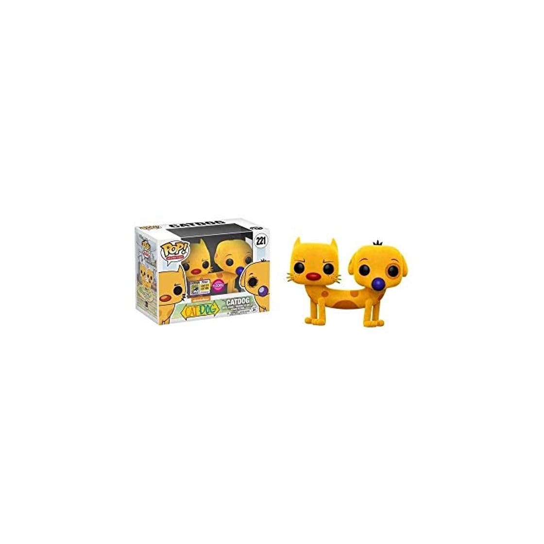 Game Funko 15107 - Catdog Pop Vinyl Figure 221 Flocked SDCC Summer Convention Exclusives