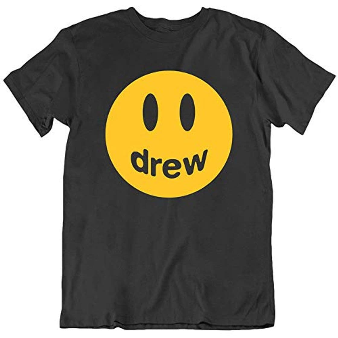 Lugar Drew Smile Happyface Emoji T Shirt Black tee Gift New from US