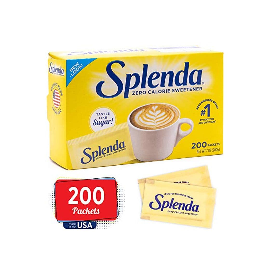 Producto Splenda No Calorie Sweetener 200 Packets