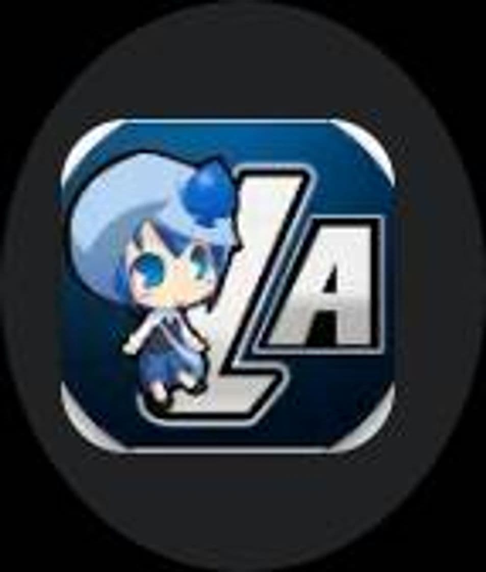 App Legión anime tema oscuro...