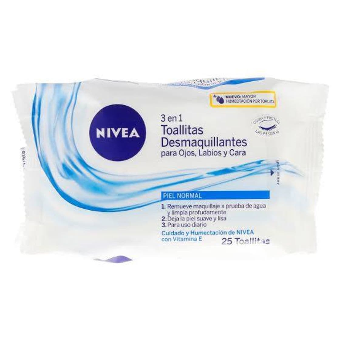 Moda Nivea toallitas desmaquillantes refrescantes para piel norma