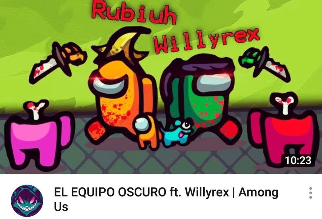 Moda EL EQUIPO OSCURO ft. Willyrex | Among Us - YouTube