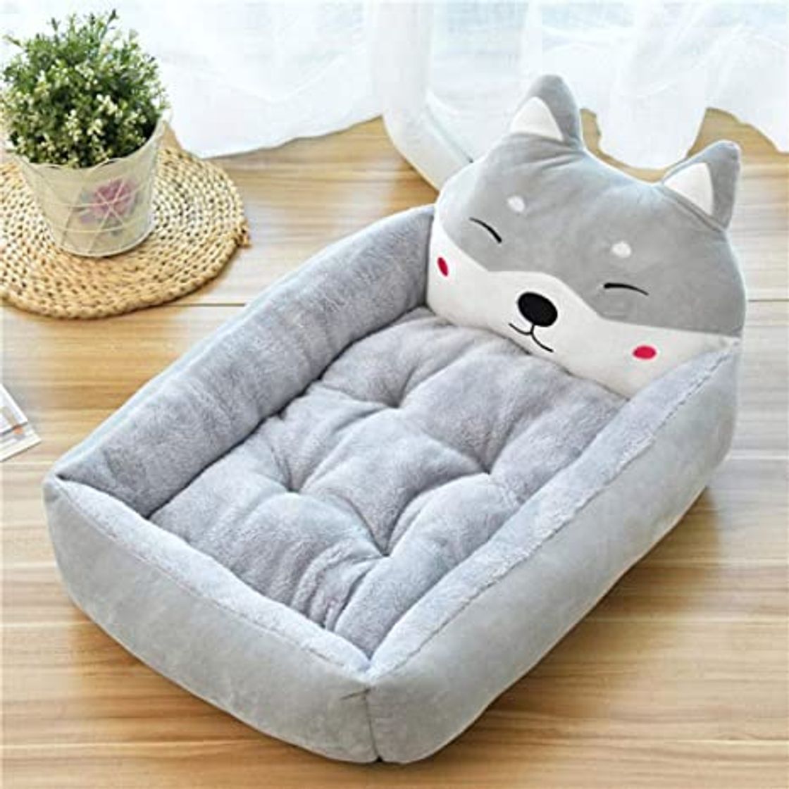 Product Camas para Perros Casetas para Perros  ¡Caliente! Cama De Gato para Mascotas Cachorro De Perro Pequeño Sofá De Perrera Material De Vellón Polar Cama Estera para Mascotas Casa De Ga