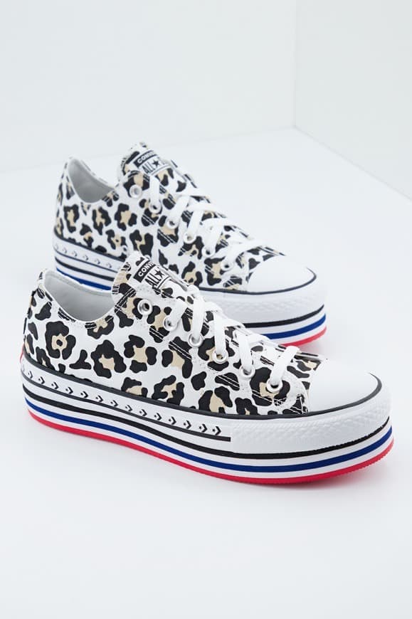 Fashion CONVERSE BAJAS LEOPARDO