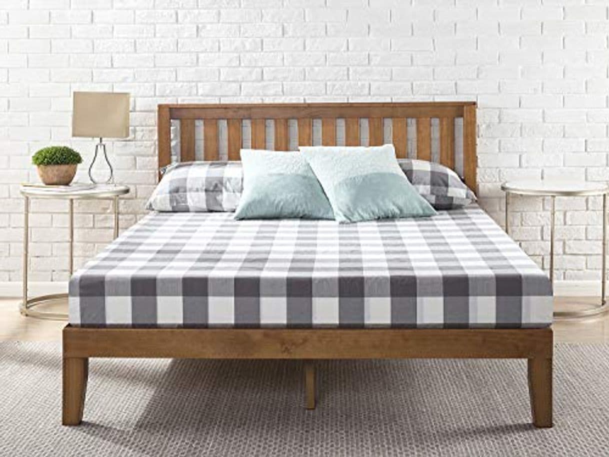 Product Zinus Cama de plataforma de madera con cabecero Alexia de 30