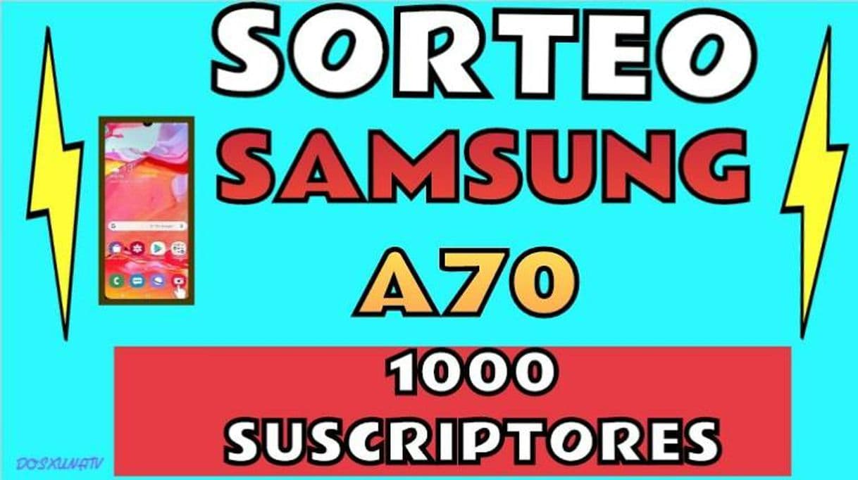 Fashion Sorteo de Samsung A70 y samsung fit