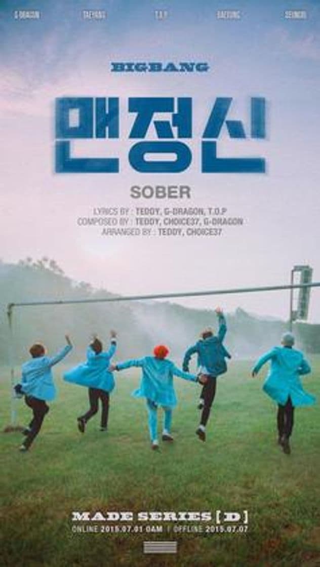 Music SOBER - BigBang