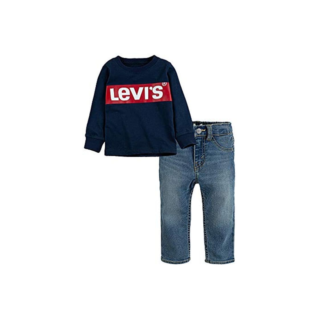 Producto Conjunto pantalón y Camiseta para niño Levis NP36034