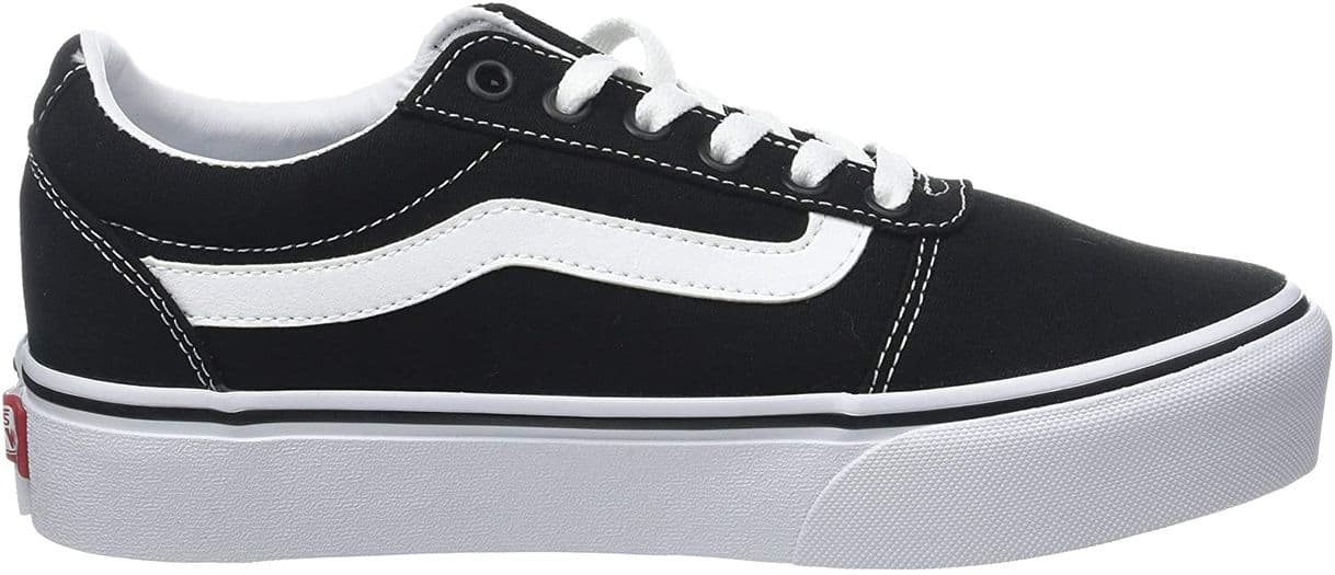 Product Vans Ward Platform Canvas Zapatillas Mujer, Negro