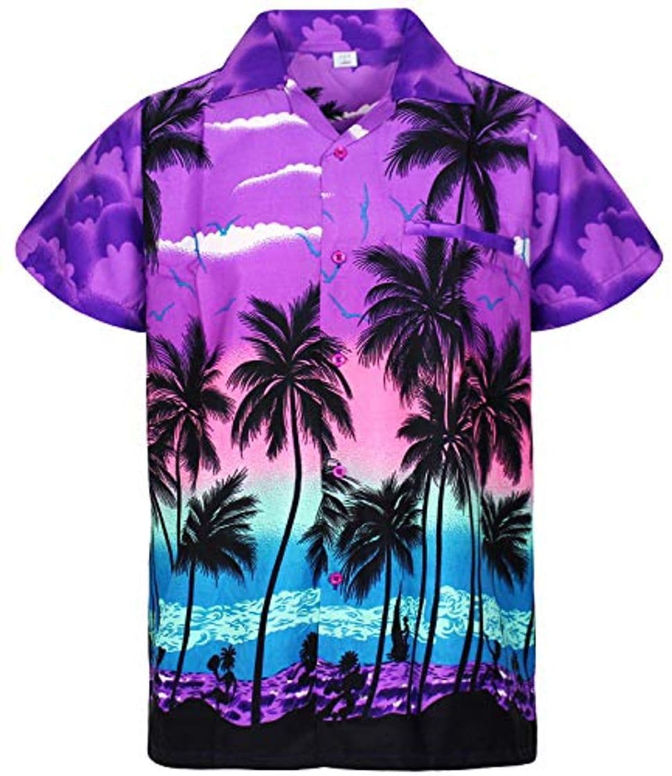 Moda V.H.O. Funky Camisa Hawaiana