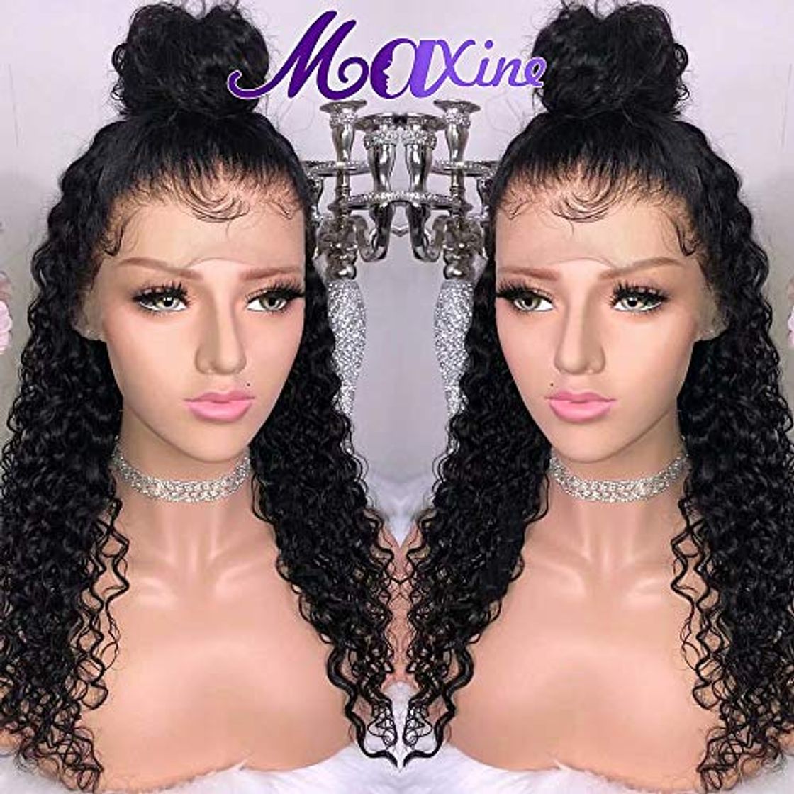 Producto Maxine Water Wave Wig 360 Lace Frontal Wig Pre Plucked with Baby