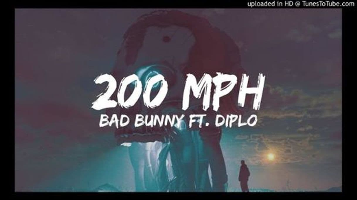 Moda 200 MPH - Bad Bunny Ft. Diplo (LETRA) - YouTube