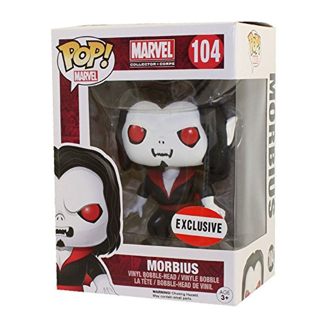 Producto Marvel Collector Corp Exclusive Funko Pop Morbius #104 by Collector Corp