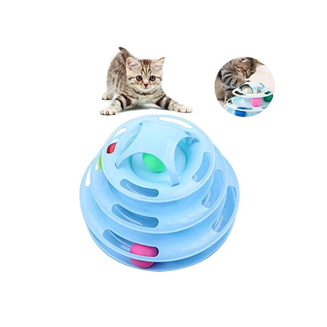 Product HENJI Juguete Mascotas para Gatos Juego para Gatos Juguetes Interactivo Juguete de