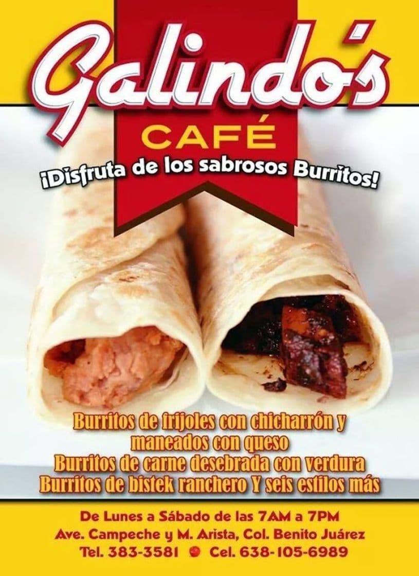 Restaurants Burritos Galindo's Café