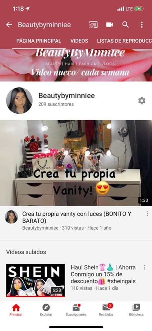 Moda Mi canal de YouTube ❤️