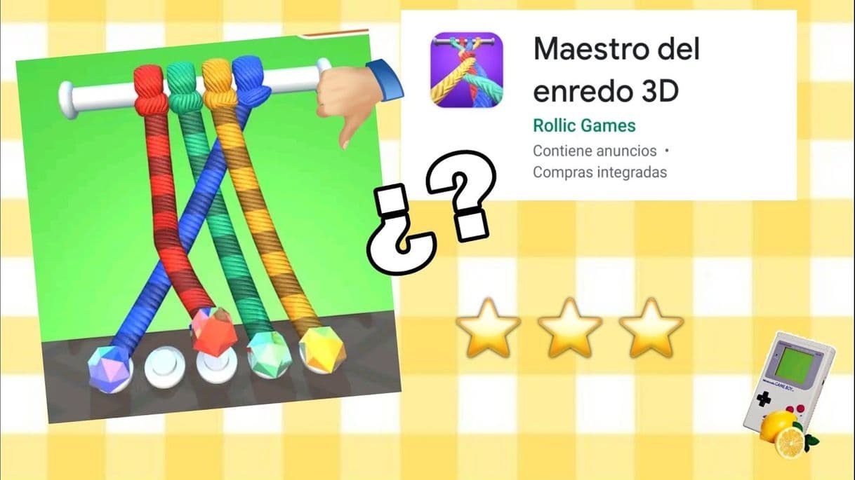 Videogames Maestro del enrredo 3D