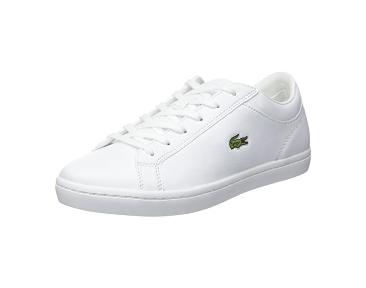 Fashion Lacoste Straightset BL 1 SPW, Zapatillas para Mujer, Blanco