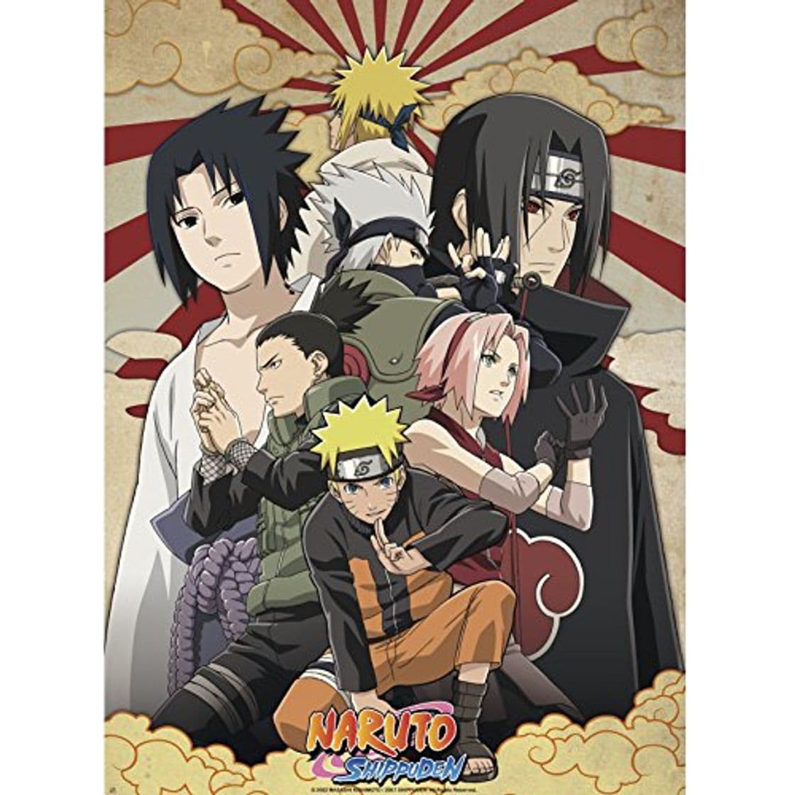 Product ABYstyle abystyleabydco254 'Abysse Naruto Grupo número 2 "Póster